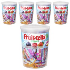 Fruit-tella 優格風味軟糖, 590g, 5桶