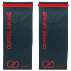 커피디바인 헤이즐넛블렌드 원두 분쇄커피, 200g, 2개, 커피메이커