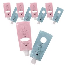 VIC DREAM 旅行專用分裝瓶組 2款, 粉色, 藍色, 5套