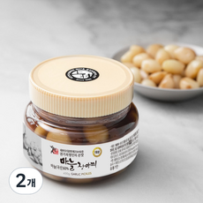 권기옥 명인 웃말 마늘 장아찌, 450g, 2개