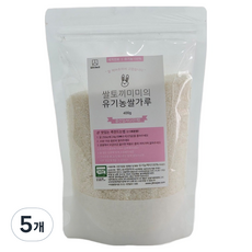 JILMAJAE FARM 中粒 2階段有機米粉, 5個, 400g
