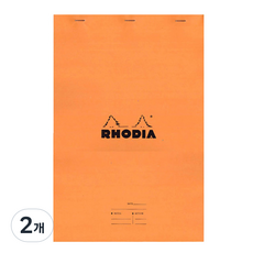 로디아 메모패드 미팅 오렌지 n19 210 x 318 mm, 2개