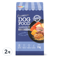 탐사 6free 프리미엄 도그 푸드, 2kg, 2개, 가수분해 연어