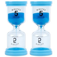 포포팬시 미니 5분 모래시계 2p, 블루