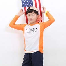 Nanajuni 男童款衝浪防曬長袖上衣