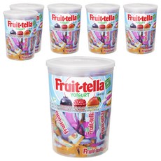Fruit-tella 優格風味軟糖, 590g, 6桶