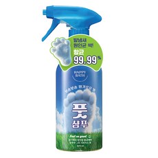 HAPPY BATH Feel So Good淨味足部護理噴霧 綠意柑橘香, 1入, 1個, 500ml