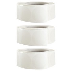 捲筒貼紙 500入, 3個, 透明封膜