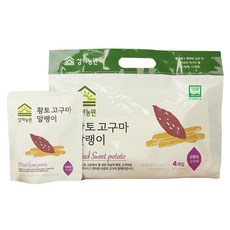 상하농원 고창 황토고구마 말랭이, 60g, 4개