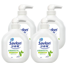 Savlon 沙威隆 抗菌潔淨洗手乳，含天然茶樹精油，99.9%有效抗菌, 250ml, 4瓶