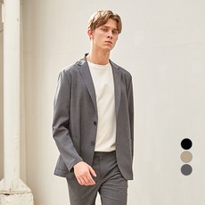 마에스트로투모로우 남성용 썸머 폴리 셋업 자켓