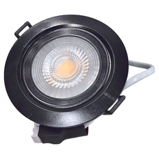 DANCELIGHT 舞光 8W 黑殼浩克崁燈 3000K LED-9DOHU8WR2BK 9cm, 黃光, 1組