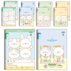 PENPIA 線圈繪圖日記本, 10入, 隨機出貨