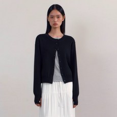 38컴온커먼 여성용 크루넥 가디건