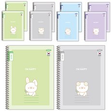 Penpia 2000 小學 3-6 公告春季筆記, 10入, 隨機出貨