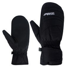 ARISE 滑雪手套 AWGA021_BK, 黑色的