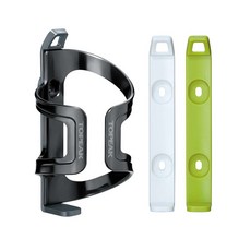 TOPEAK 雙面籠 EX, 灰+白+綠, 1套