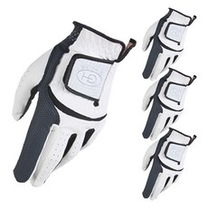 男士皮革拼接高爾夫手套 右手用