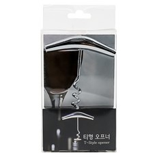 생활미소 티형 와인 코르크 오프너, 1개