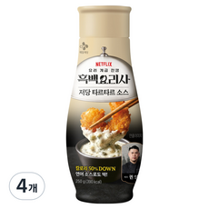 CJ제일제당 권성준셰프 저당 타르타르 소스, 250g, 4개