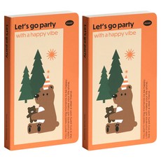 ICONIC Slow 手拿筆記本 104張, 03PARTY, 2個