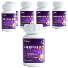 TRUEME 리포좀 글루타치온 98%, 6개, 90정