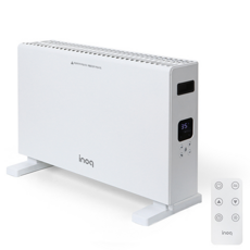 inoq 遙控型智能豪華對流式電暖器, 白色, IA-CV100