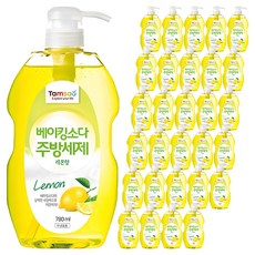 탐사 베이킹소다 주방세제 레몬향, 780ml, 40개