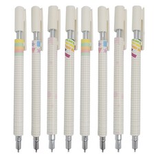 高品質鋒利0.5mm 8p+一次性小袋套裝, 1套, 白色