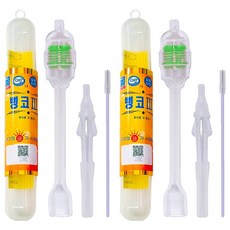 유아용 수동식 콧물흡입기, 뻥코III+, 2개