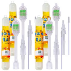 유아용 수동식 콧물흡입기, 뻥코III+, 4개