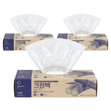CLEANWRAP 生物質保鮮袋 中型 25cm x 35cm, 中(M), 100個, 3個