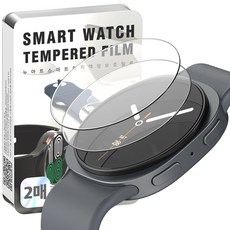 NUART Galaxy Watch 9H高強度全覆蓋強化玻璃螢幕保護貼組, 透明, 1套