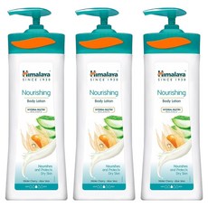 히말라야 너리싱 바디로션, 400ml, 3개