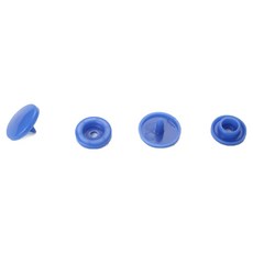 티단추 똑딱이 티단추 12mm, 파랑색, 100개