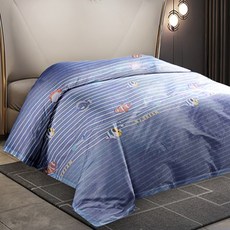 Hilton 希爾頓 石墨烯能量保健被 B0860-Y20B 2Kg, 快樂小魚 寶藍色