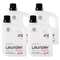 아이너바움 허브식초 아기 세제 네이처플라워, 2.8L, 4개