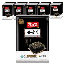 廣川海苔 整張無調味特選烤海苔, 18g, 25包