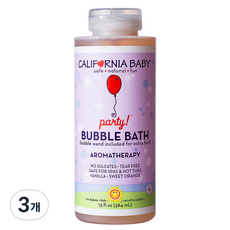 캘리포니아 베이비 버블 배스, 384ml, 3개