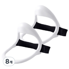 후밋 바른습관 목 넥가드 화이트, 8개