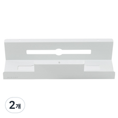 덱스탑 대용량 선정리 트레이 MCT-04, 2개, 화이트