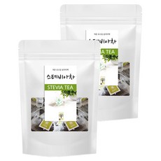 甜菊葉茶包, 1g, 100入, 2個