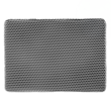 雙層貓砂墊 黑色 EVA材質 適用於貓咪/狗狗, 大 55 x 75cm, 1個