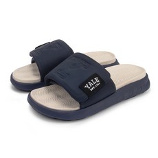 YALE 男女通用舒適拖鞋, 海軍藍, 280