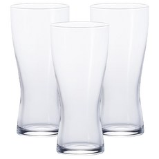 ADERIA 日本製強化薄口啤酒杯 M 149 x 69mm 310ml, 3個