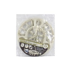 KEYTOSS 詰朵斯 空間對策 Easy掛 旋轉曬衣架 丸型18夾 D1218, 顏色隨機, 1個