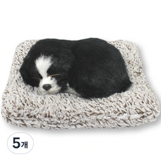 AUTO CREW 除濕除臭 喫炭狗狗 睡眠邊境牧羊犬娃娃 小 90g, 1入, 5個