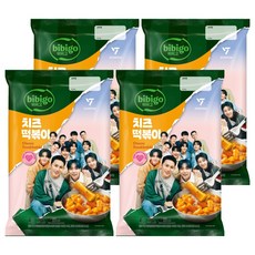 CJ bibigo 起司辣炒年糕, 4包, 360g