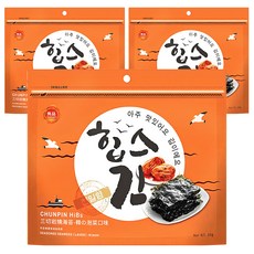 chun pin 雋品 三切岩燒海苔 泡菜, 30g, 3包