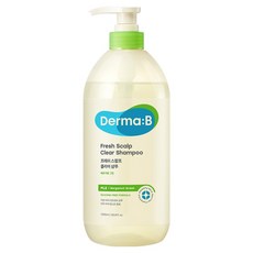 Derma B 頭皮淨化洗髮精 香檸檬香, 1瓶, 1L